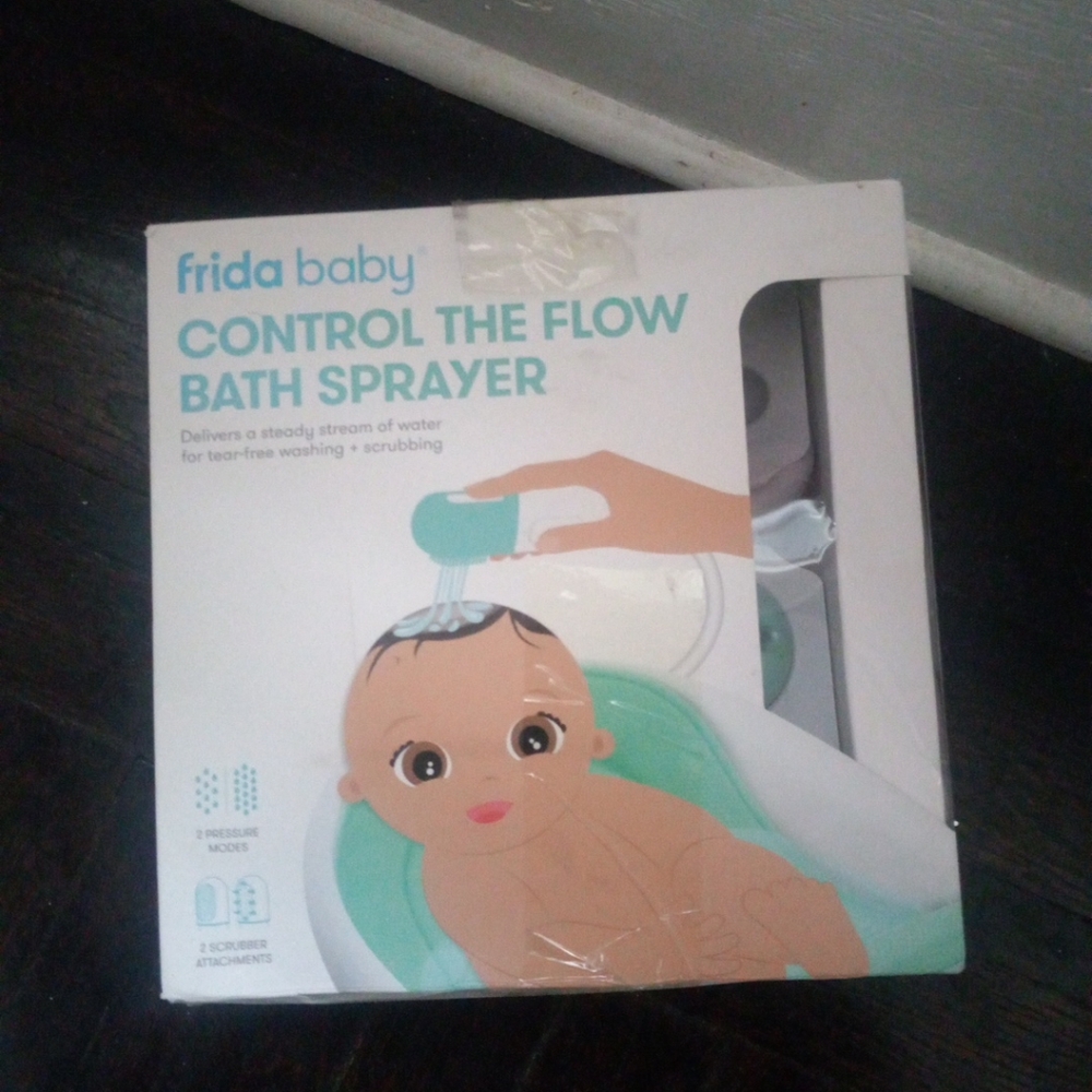 Control The Flow Bath Sprayer for Infants – Gentle Rinse with 2 Pressure Modes